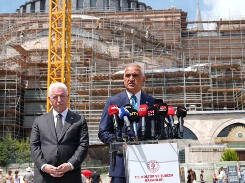 Ayasofya’da Yapay Zeka destekli Güvenlik Sistemi