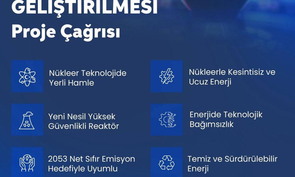 Türkiye’den stratejik hamle: Yerli nükleer reaktör geliştirme çağrısı başlatıldı