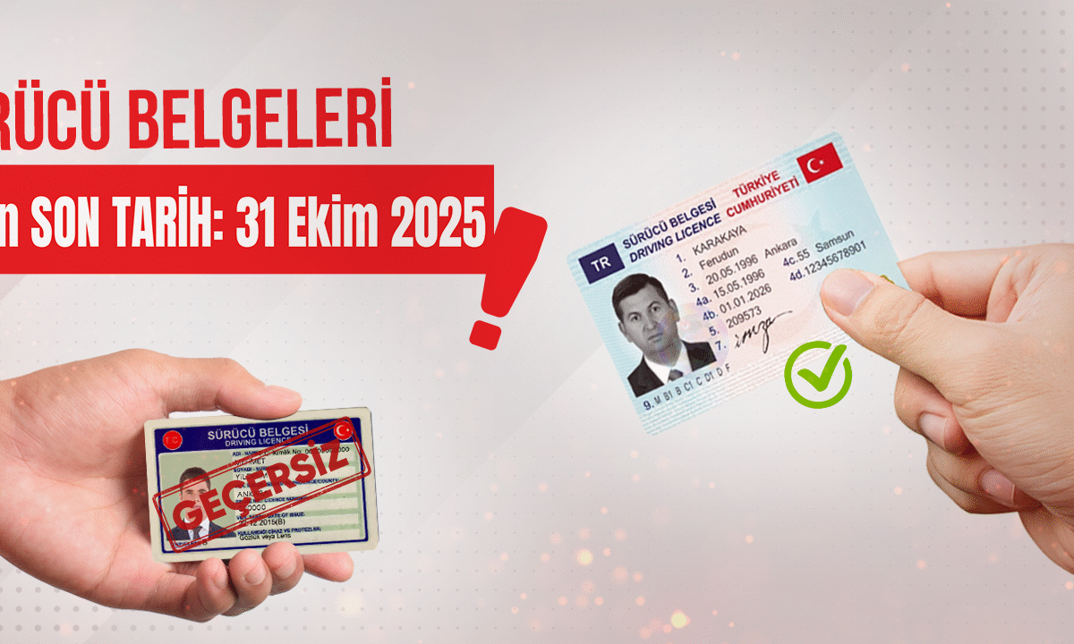 Eski tip sürücü belgelerinin yenilenmesi için son tarih